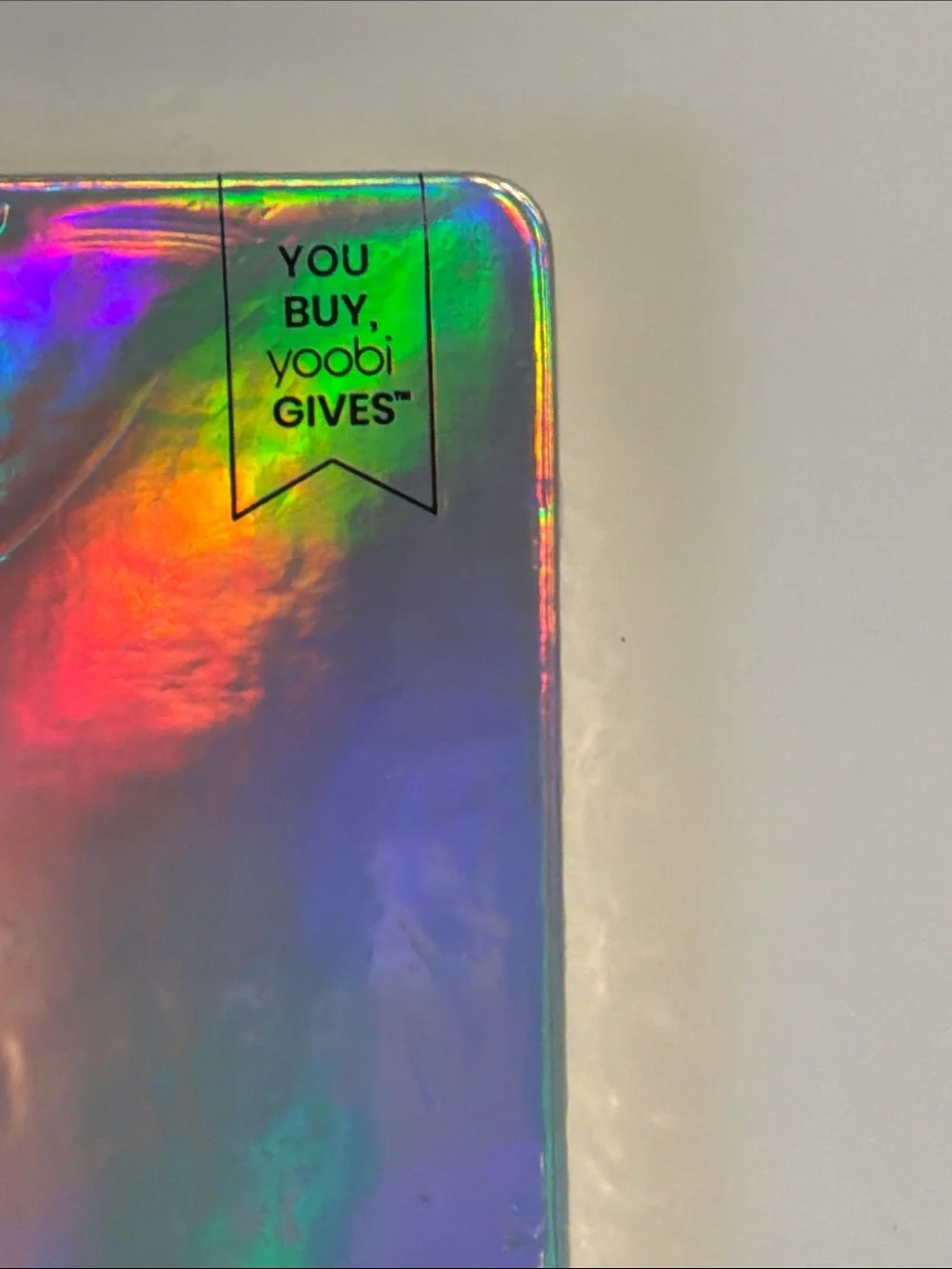 Yoobi Holographic 80 Page Ruled Journal